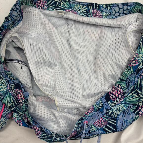 Vineyard Vines Swim Trunks Mens 4XB Big & Tall Sea Turtles Chappy Swim Trunks - Picture 7 of 10